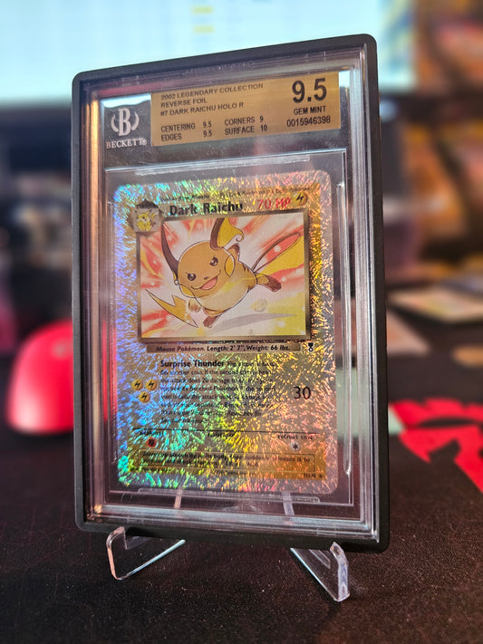 BGS 9.5 Legendary Reverse holo Dark Raichu