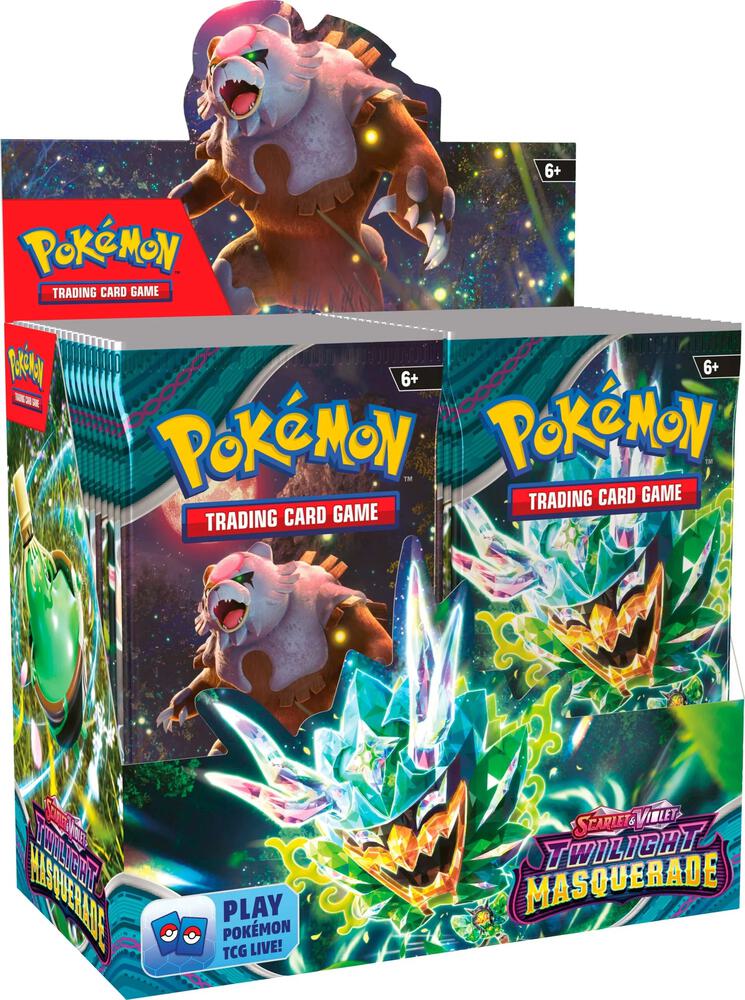 (Live Break) SV06 Twilight Masquerade Booster Box: Fresh Sealed Case