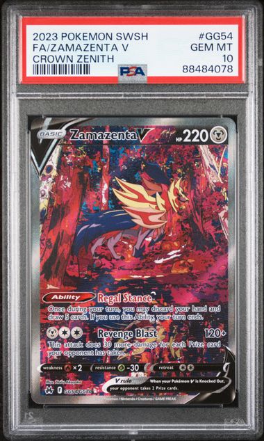 Zamazenta GG54 PSA 10